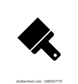 Paint brush icon in trendy flat style isolated on background. Paint brush icon page symbol for your web site design Paint brush icon logo, app, UI. Paint brush icon Vector illustration.