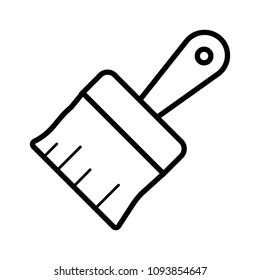 Paint brush icon vector