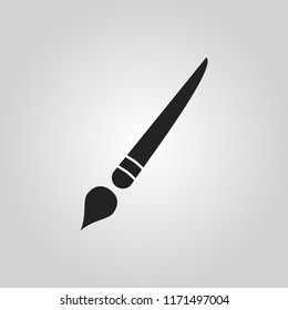 Paint brush icon vector