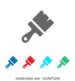 Paint Brush icon vector