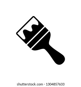 Paint brush icon vector