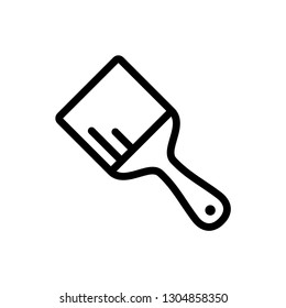 Paint brush icon vector