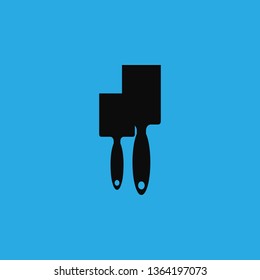 paint brush icon vector