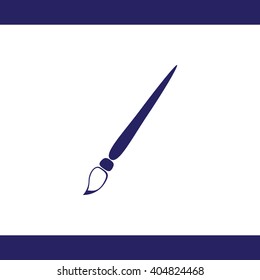 Paint brush icon vector