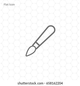 Paint brush icon vector