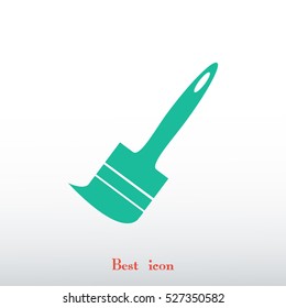 Paint brush icon, vector best flat icon, EPS