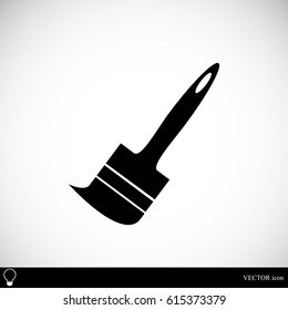 Paint brush icon, vector best flat icon, EPS