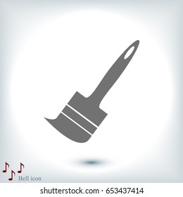 Paint brush icon, vector best flat icon, EPS