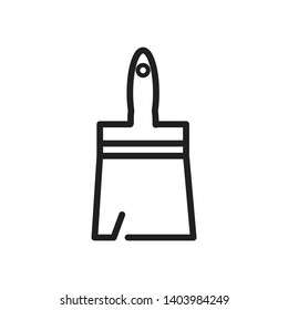 Paint brush icon vector design template