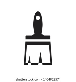 Paint brush icon vector design template