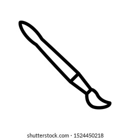 Paint brush icon vector design template