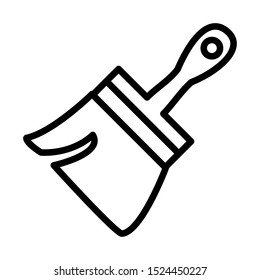 Paint brush icon vector design template
