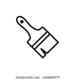 Paint brush icon vector design template