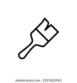 plantillas de diseño de vectores de iconos de pincel
