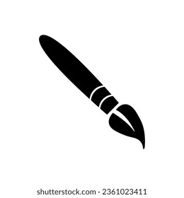 plantillas de diseño de vectores de iconos de pincel