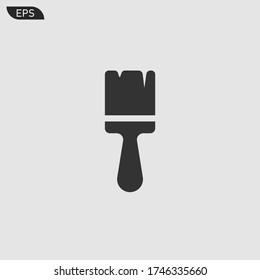 Paint Brush icon vector eps 10