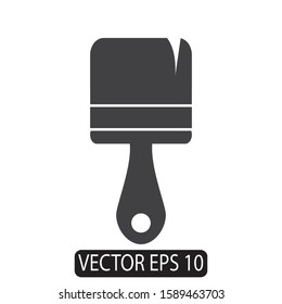 Paint Brush icon, vector EPS10