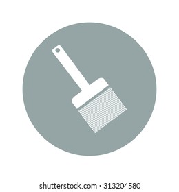 Paint brush icon - Vector. Flat vector EPS