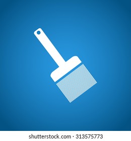 Paint brush icon - Vector. Flat vector EPS