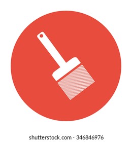 Paint brush icon - Vector. Flat vector EPS