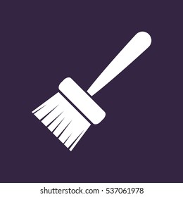 Paint Brush Icon Vector flat design style