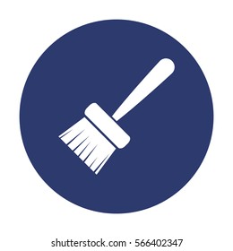 Paint Brush Icon Vector flat design style
