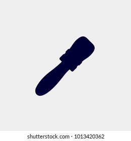 paint brush icon, vector illustration