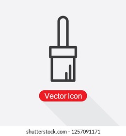 Paint Brush Icon Vector Illustration Eps10