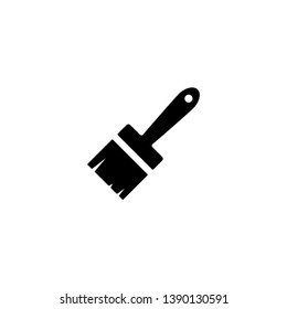 Paint Brush icon vector. Brush icon illustration. Art symbol. Flat design style on white background.