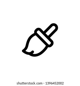 paint brush icon vector illustration
