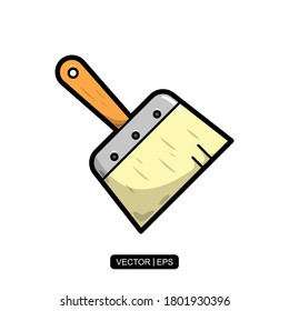 Paint Brush Symbol Vektorgrafik Logo Vorlage für viele Zwecke.