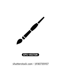 Paint brush icon vector illustration logo template for many purpose. Isolated on white background.