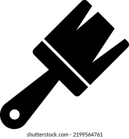 Paint Brush icon vector illustration on white background..eps
