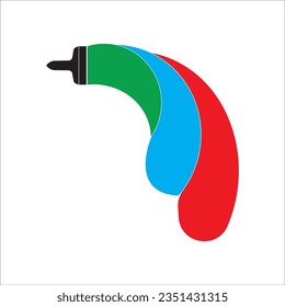 PAINT BRUSH ICON VECTOR ILLUSTRATION SYMBOL DESIGN