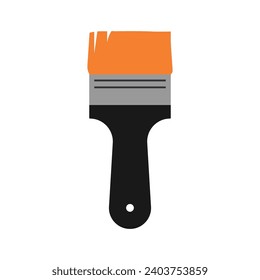 paint brush icon vector illustration design