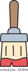paint brush icon vector illustration