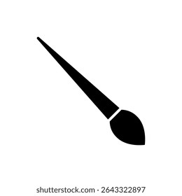 Ícone Pintar pincel. Ilustração vetorial.