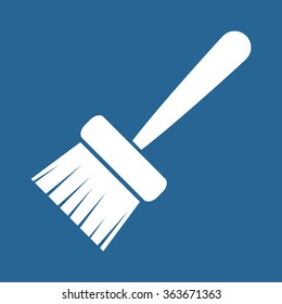 Paint brush.  icon, vector illustration. Flat design style