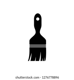 paint brush icon, vector on white background editable eps10