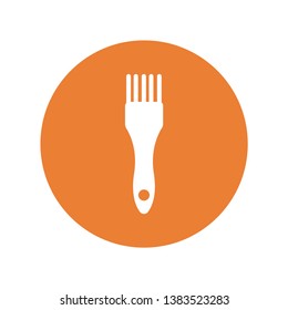 Paint brush icon- vector sign symbol