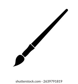 Paint Brush icon vector with trendy design