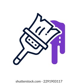 paint brush icon for your website, mobile, presentation, and logo design.