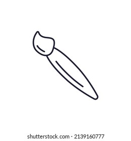 paint brush icons  symbol vector elements for infographic web