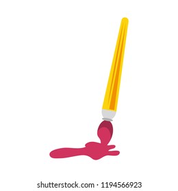 Paint brush isolated
