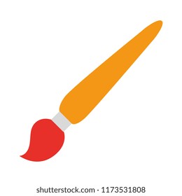 paint brush isolated icon