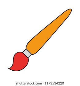 paint brush isolated icon