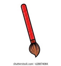 paint brush isolated icon