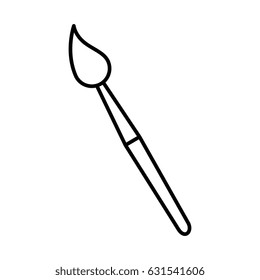 paint brush isolated icon
