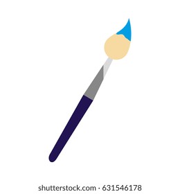 paint brush isolated icon