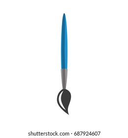 paint brush isolated icon